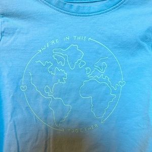 Little Kids Cat & Jack Short Sleeve T-shirt (Earth Day)